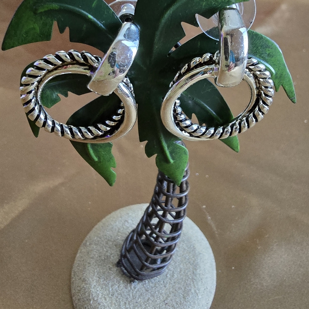 Ralph Lauren Silver Earrings Elegant Jewelry